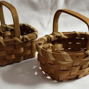 Mini Basket Set 4” Oval & Rectangle